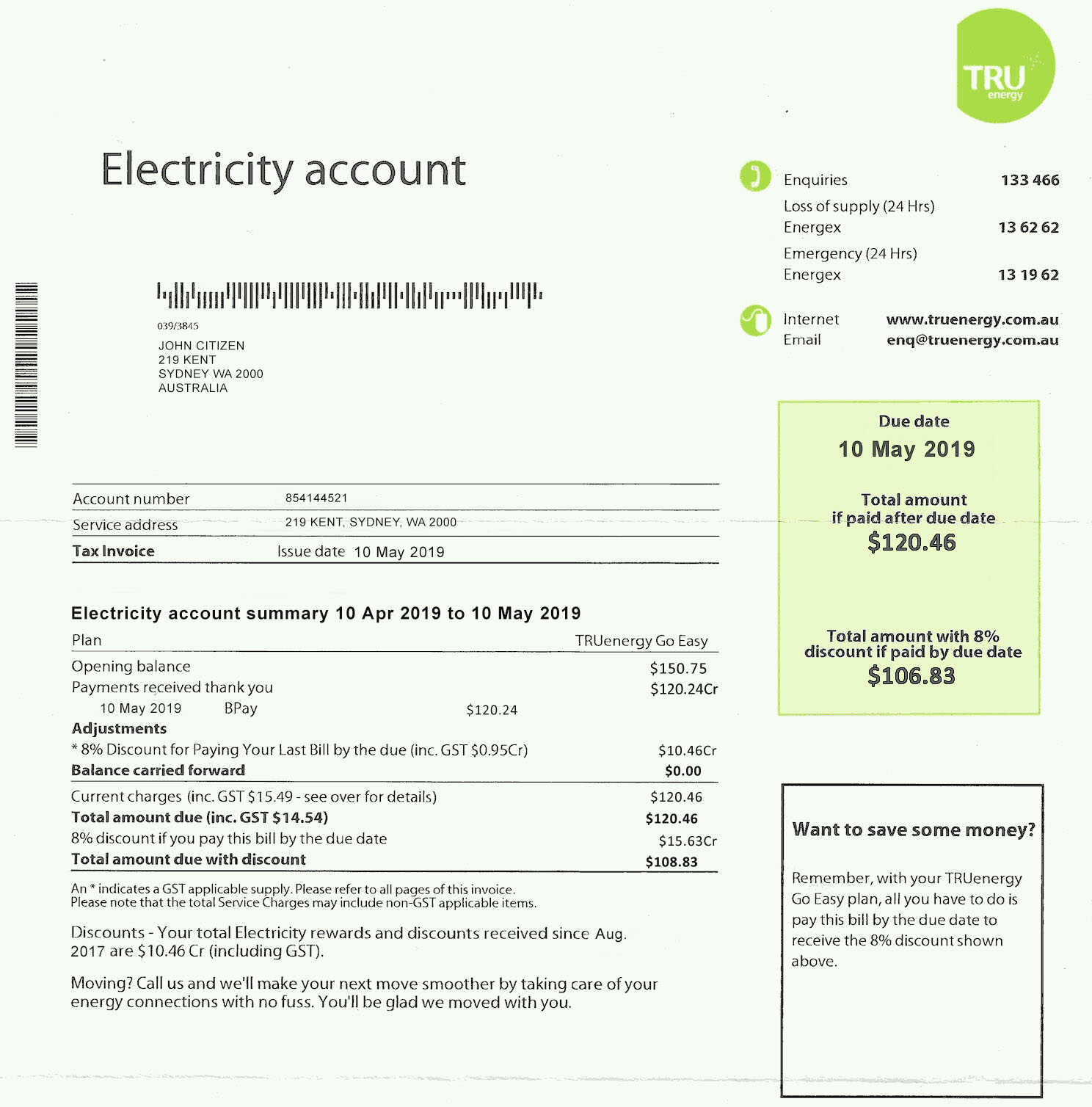  Minol USA business utility bill 